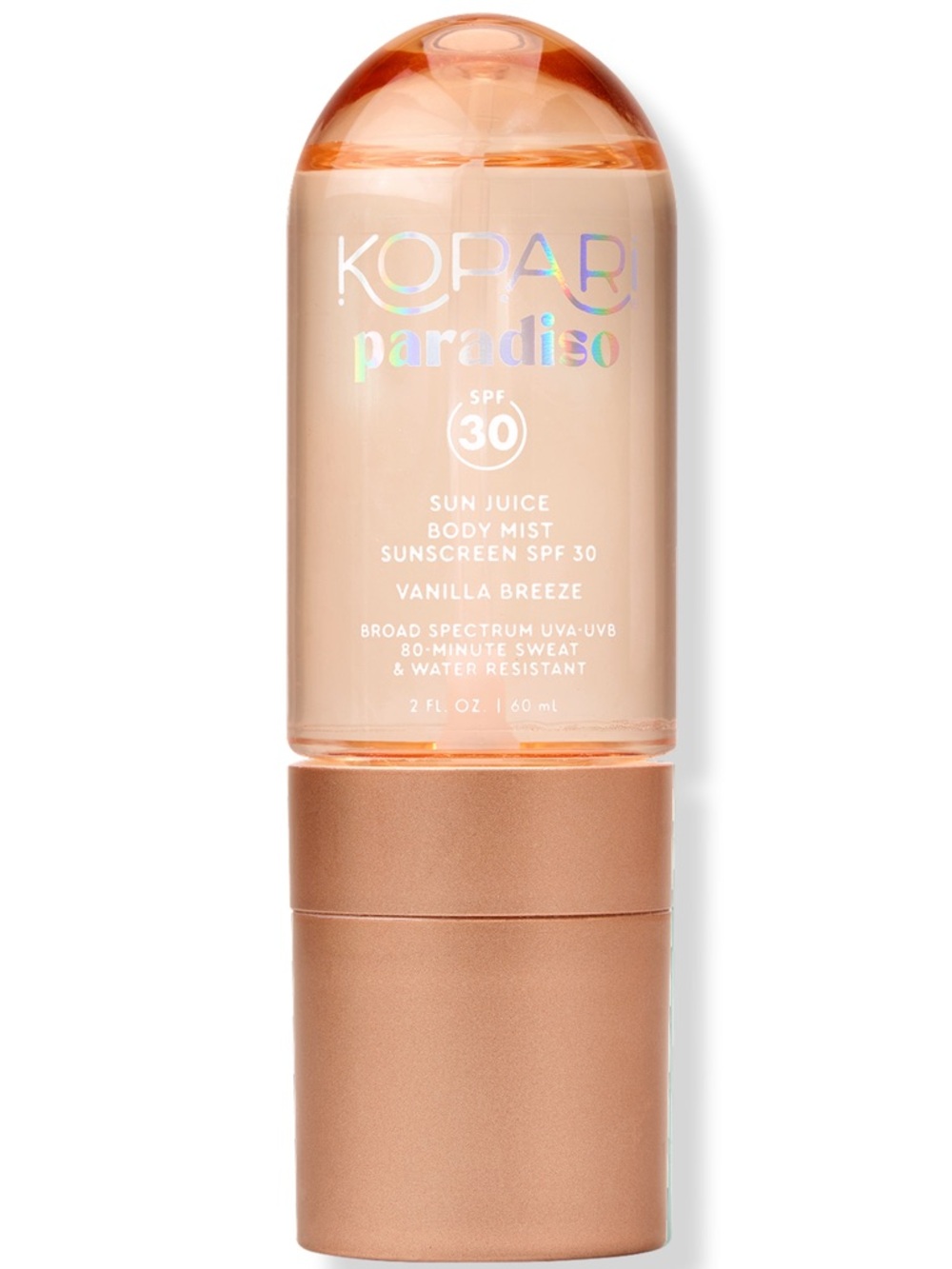 KOPARI Paradiso Sun Juice Body Mist Sunscreen SPF 30 60ML NEW